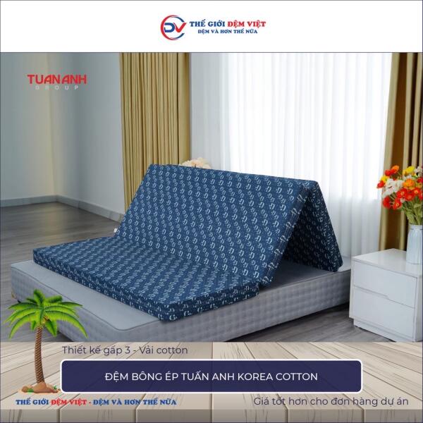 Đệm bông ép Tuấn Anh Korea 1